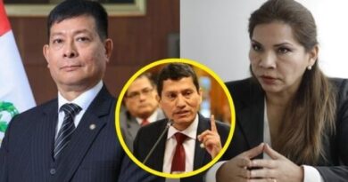 MINISTRO DE JUSTICIA PONE EN SU SITIO A FISCAL MARITA BARRETO