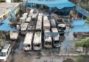 ¿ATENTADO? Incendio consume 25 buses dentro de una cochera en Independencia