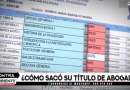 MARITA BARRETTO: Terminó carrera de Derecho en 11 años y desaprobó 24 cursos