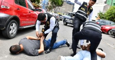Policía logró desmantelar 1,693 bandas delincuenciales en menos de dos meses