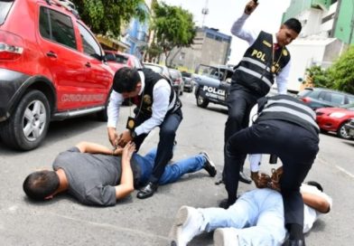 Policía logró desmantelar 1,693 bandas delincuenciales en menos de dos meses