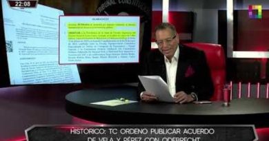 TRIBUNAL CONSTITUCIONAL: Ordenan publicar acuerdo de colaboración judicial con Odebrecht