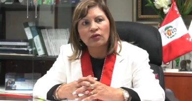 Fiscal Elizabeth Peralta se puso a disposición de la justicia