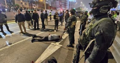 BALACERA EN VÍA EXPRESA: Tres policías y tres delincuentes heridos deja violento enfrentamiento