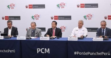 PCM: Ejecutivo rechaza «uso indebido de la justicia por fiscalía en denuncias contra Presidenta»