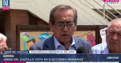 DEL CASTILLO: Niega división partidaria y afirma “el APRA tiene equipo y experiencia para gobernar”