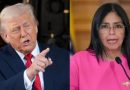 TRUMP: Si Delcy Rodríguez no hace lo correcto va a pagar un precio probablemente más alto que Maduro