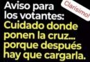 VOTO INFORMADO: A quejarse menos y a participar más