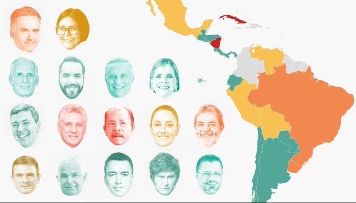 CNN/ Casi todos los presidentes están cerca de Trump: así queda el mapa de calor de América Latina