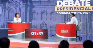 DEBATE: Fujimori planteó «orden vs caos»; Sánchez insistió en una constituyente