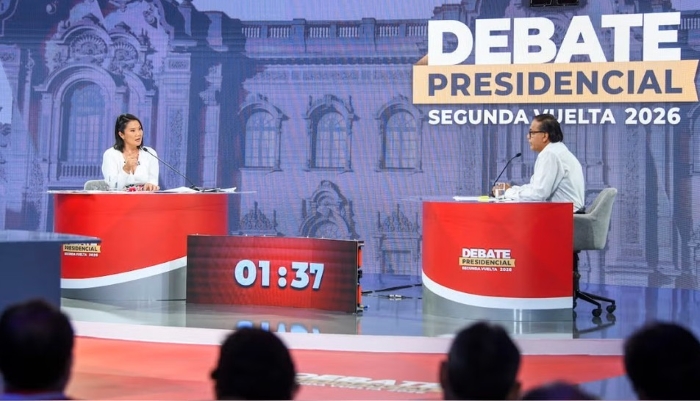 DEBATE: Fujimori planteó «orden vs caos»; Sánchez insistió en una constituyente