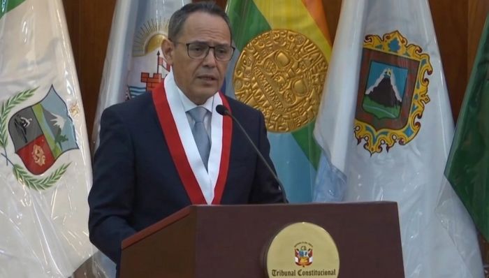 PRESIDENTE DEL TC: Pide respetar resultados y advierte que acusaciones deben probarse