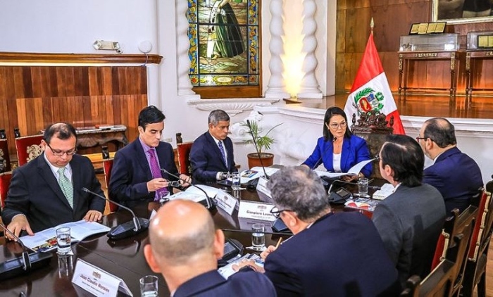 FUJIMORI: En reunión con CAF anuncia cooperación para fortalecer seguridad ciudadana