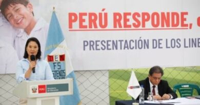 FUJIMORI: «El orden también debe regresar a las escuelas»