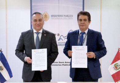 Fiscalías de Perú y El Salvador realizarán trabajo conjunto en materia de investigación penal