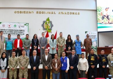 Amazonas: realizan campaña de sensibilización sobre el riesgo de las minas antipersonales